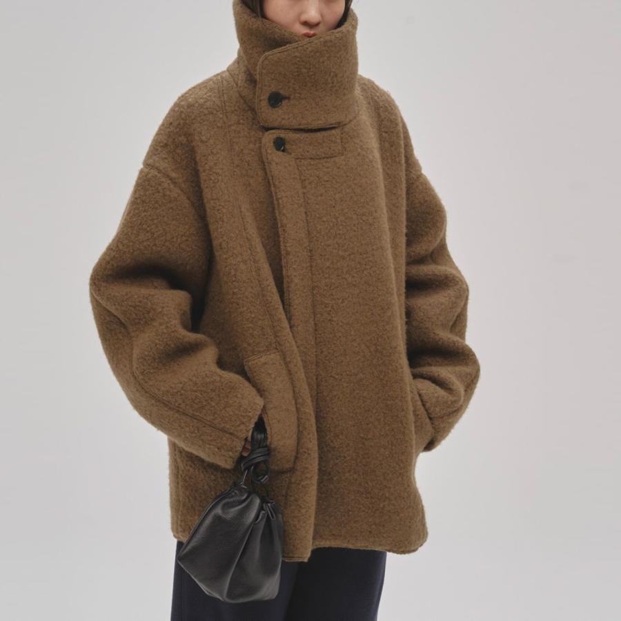 タグ有り TODAYFUL Standcollar Boucle Jacket TODAYFUL トゥデイフル Standcollar Boucle Jacket スタンドカラー