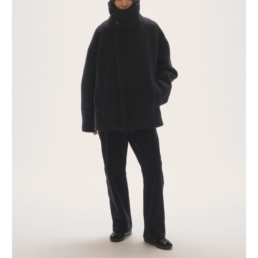 トゥデイフルStandcollar Boucle Jacket38 TODAYFUL トゥデイフル Standcollar Boucle Jacket スタンドカラー