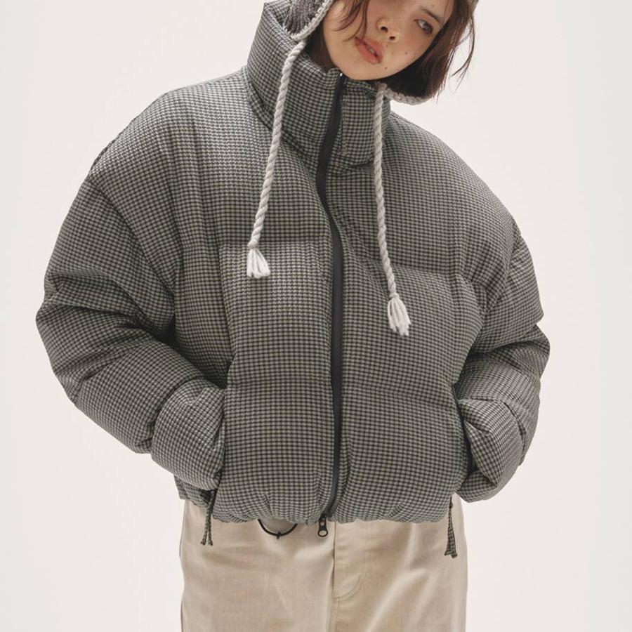 チェックジャケット　ダウンジャケット TODAYFUL トゥデイフル Check Down Jacket チェックダウンジャケット