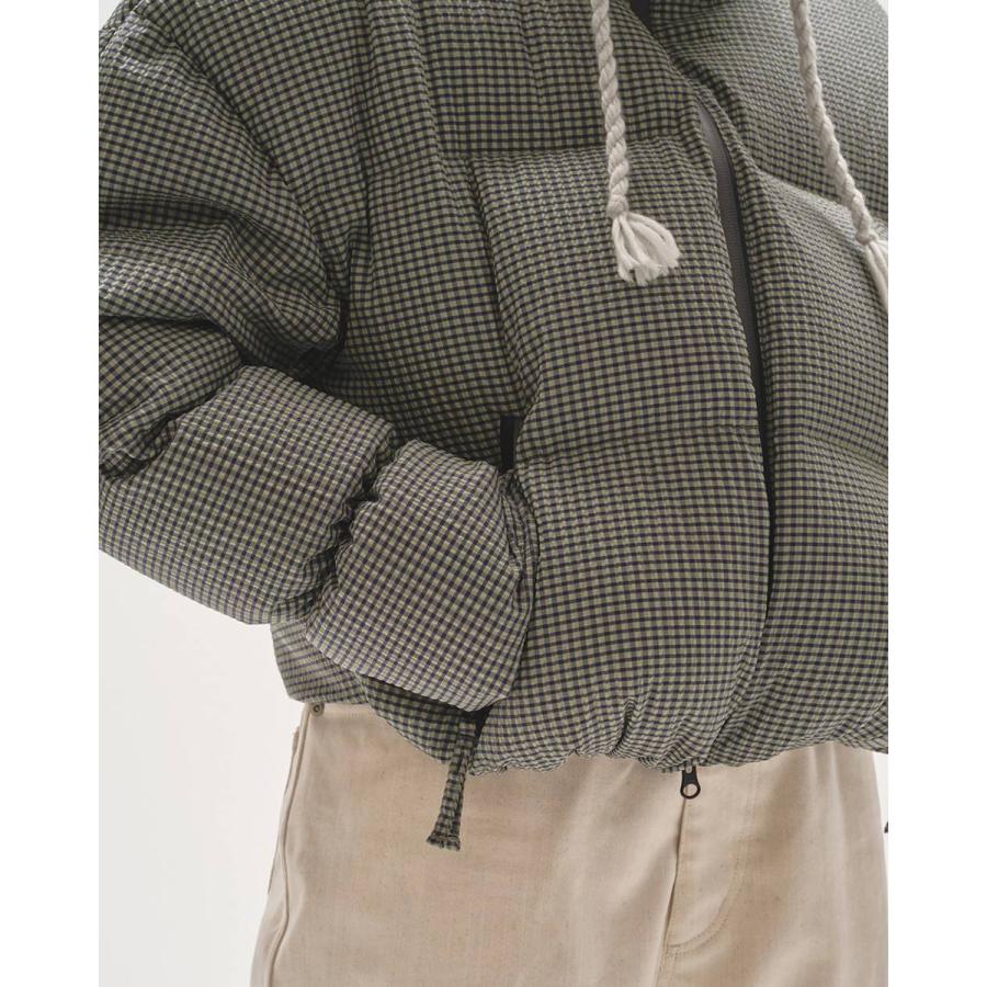 TODAYFUL トゥデイフル Check Down Jacket チェックダウンジャケット