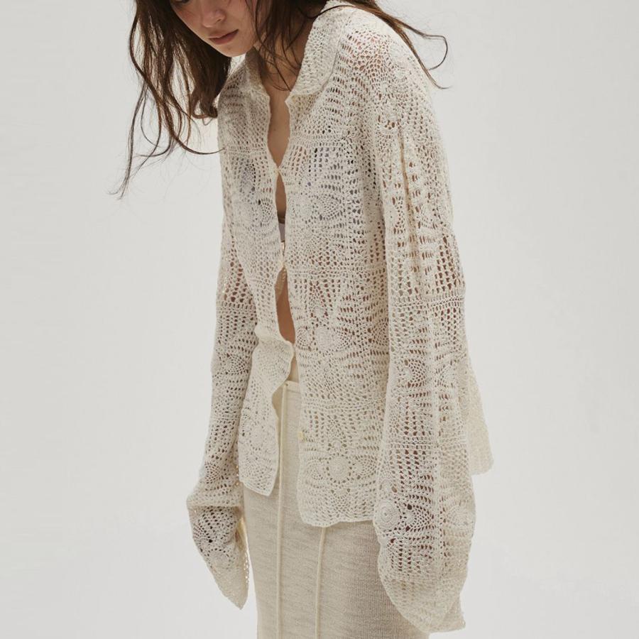 TODAYFUL Crochet Lace Shirts/クロシェレースシャツ TODAYFUL トゥデイフル Crochet Lace Shirts クロシェレースシャツ