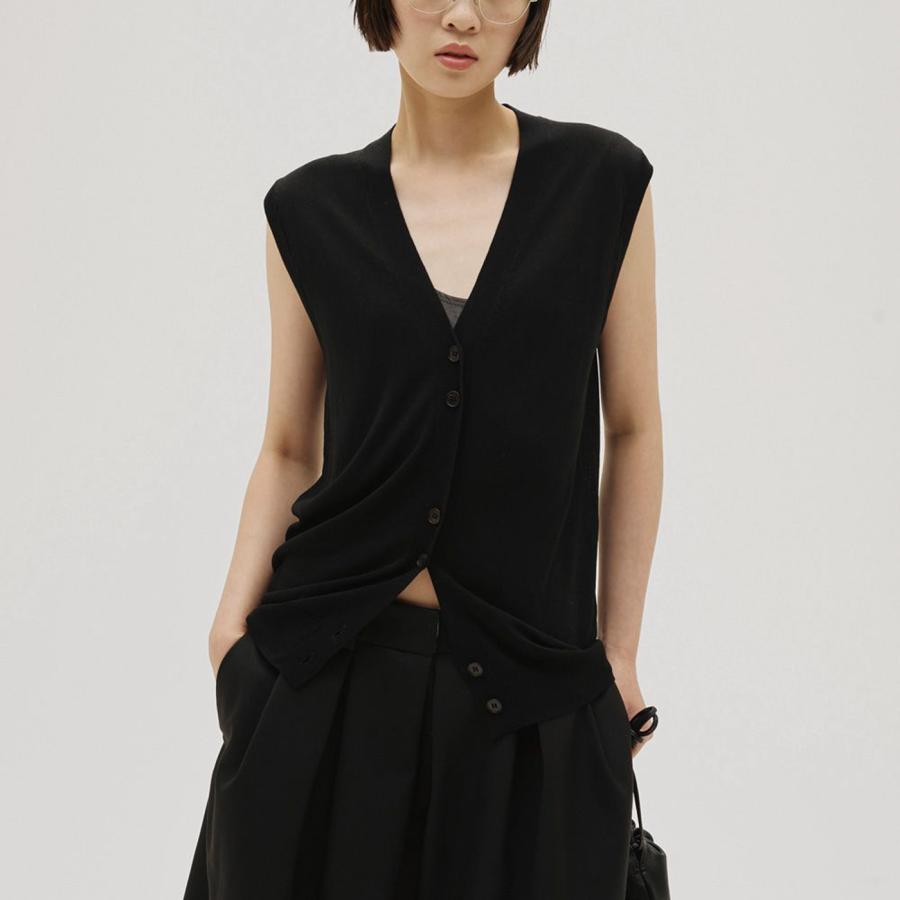 TODAYFUL トゥデイフル Tencelsilk Knit Vest テンセルシルクニット