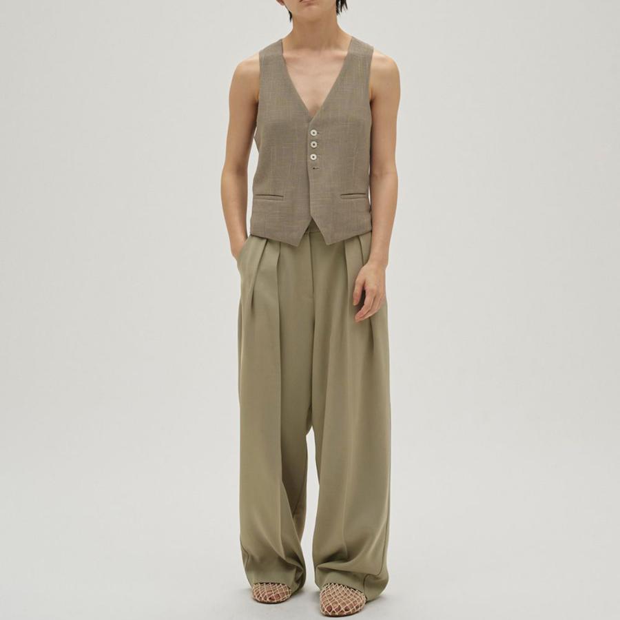 TODAYFUL トゥデイフル Tuck Wide Trousers タックワイドトラウザーズ