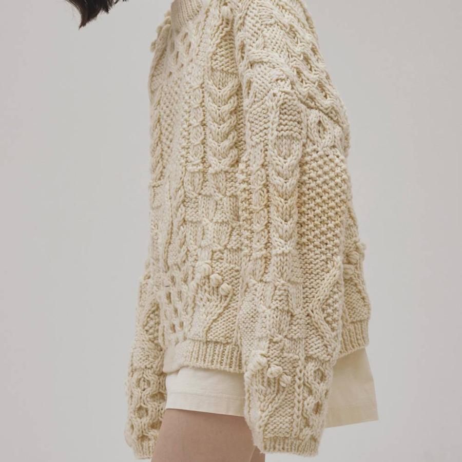 TODAYFUL (予約) トゥデイフル Pattern Hand Knit パターンハンド