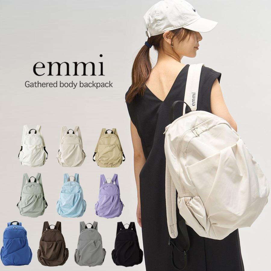 emmi yoga（エミヨガ） emmi atelier エミ アトリエ eco 撥水ギャザー