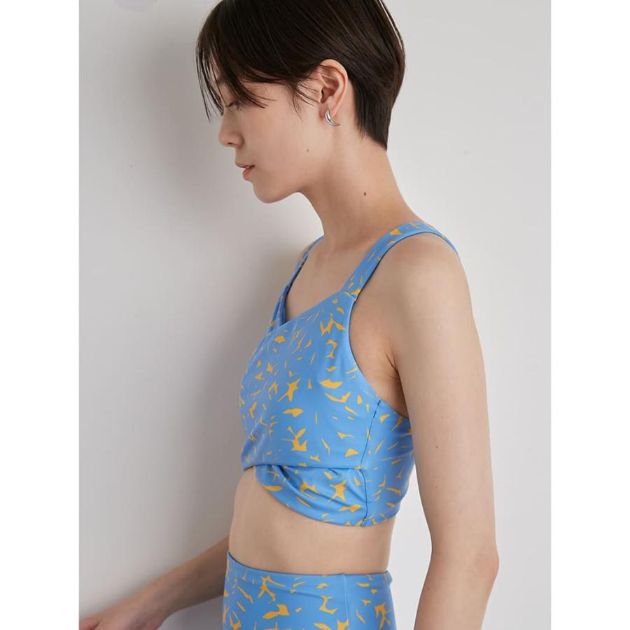 emmi yoga エミ ヨガ ボタニカルアートプリントブラトップ