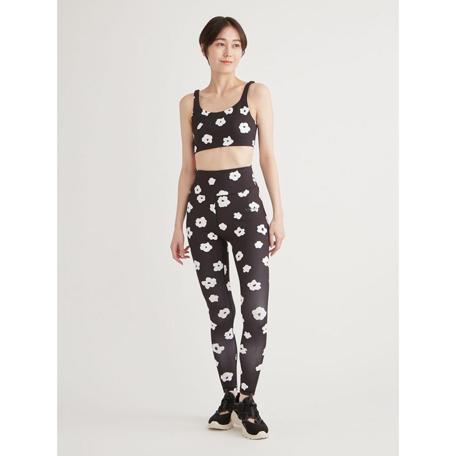 エミ ヨガ カモミール柄ブラトップ 14wct251203 レディース トップス UVカット パット付き ヨガ スポーツ ダンス 2025春_7