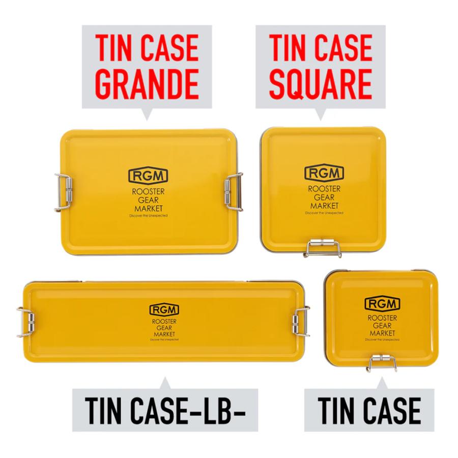 RGM(ルースター ギア マーケット) TIN CASE SQUARE 小物収納ケース 釣りキャンプ 釣り小物入れ フック スプリットリング | JACKALL | 08