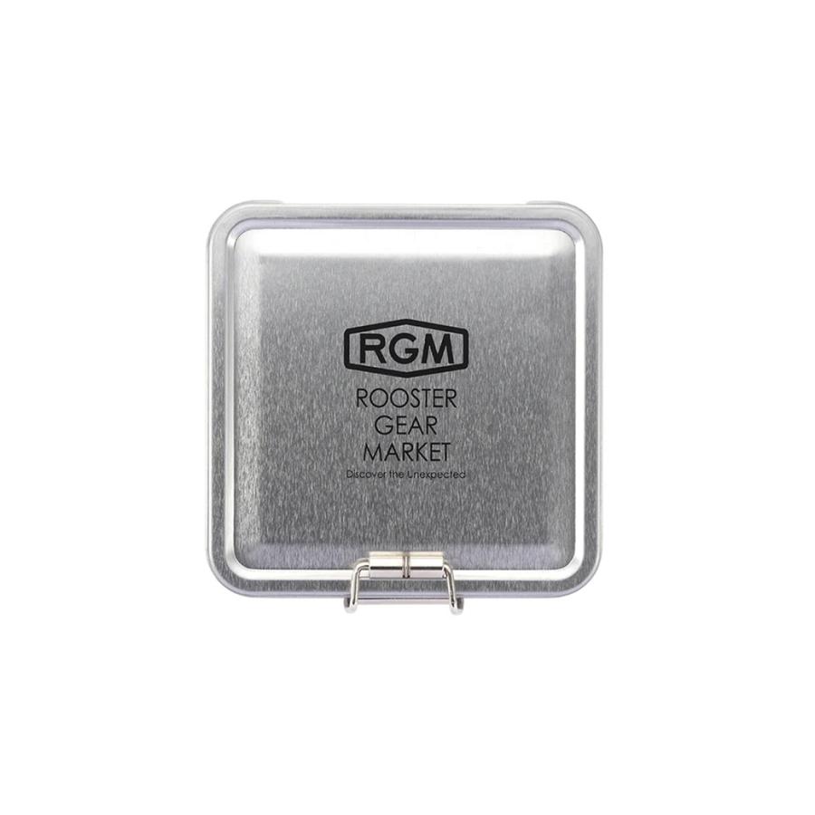 RGM(ルースター ギア マーケット) TIN CASE SQUARE 小物収納ケース 釣りキャンプ 釣り小物入れ フック スプリットリング | JACKALL | 14