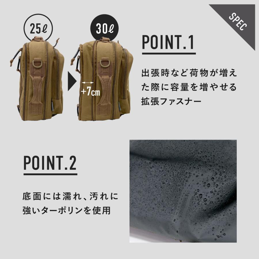POST GENERAL ポストジェネラル CARRY-ON BACKPACK キャリーオン バックパック リュック BAG 鞄 シンプル デイリー 通勤の画像