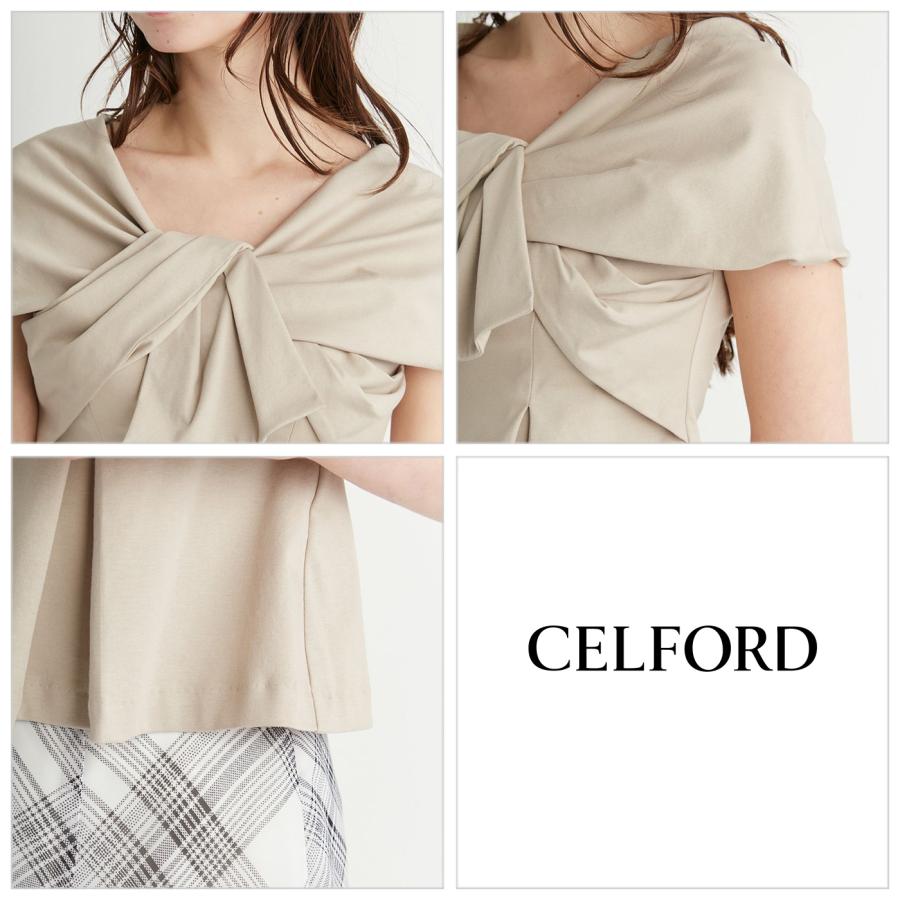 CELFORD（セルフォード） リボンモチーフカットソー cwct254036