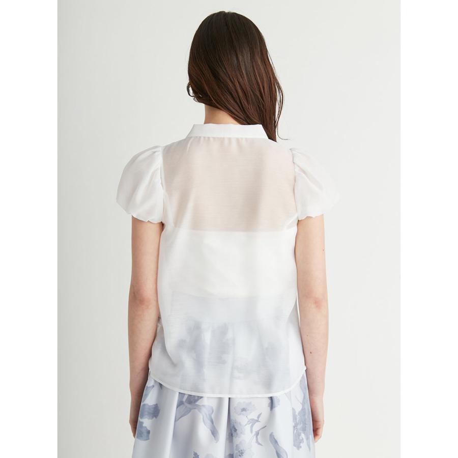 CELFORD（セルフォード） SALE50%OFF 襟付きキャップスリーブブラウス