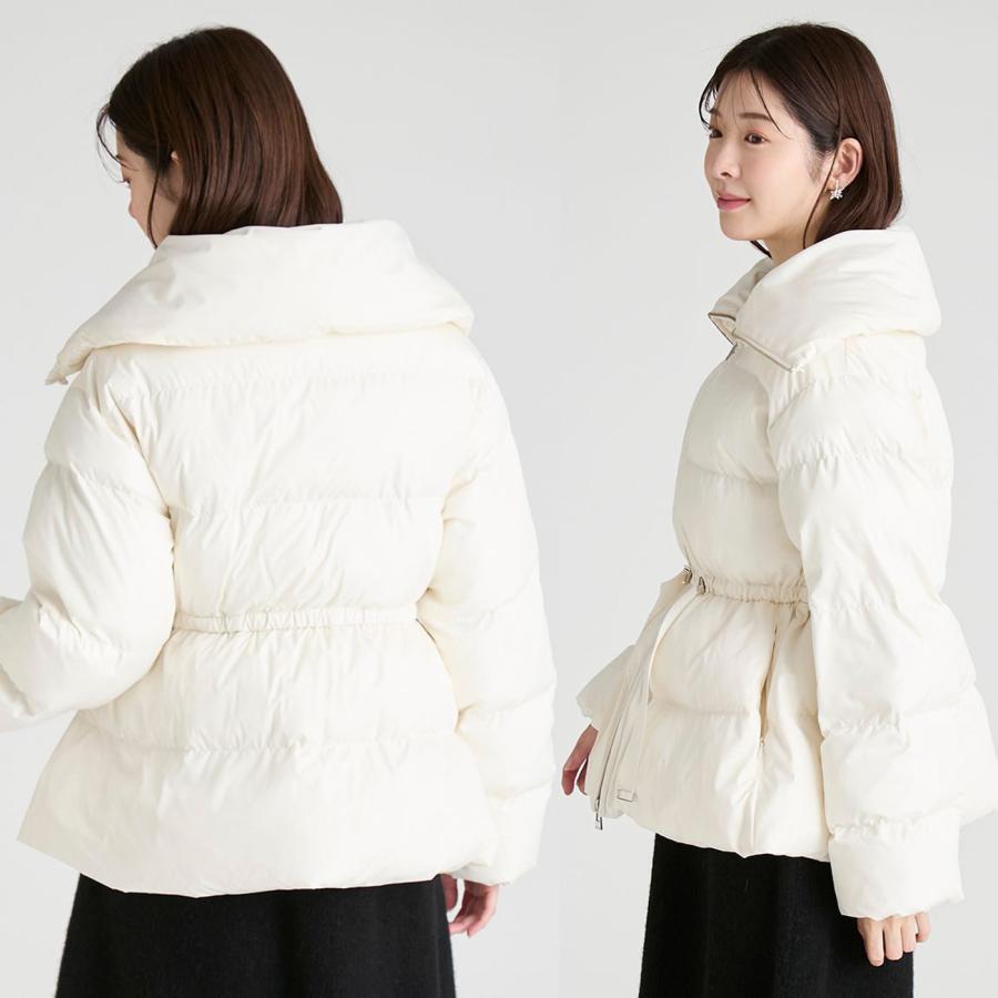 CELFORD（セルフォード） 撥水加工 ファー襟付きキルティングショート