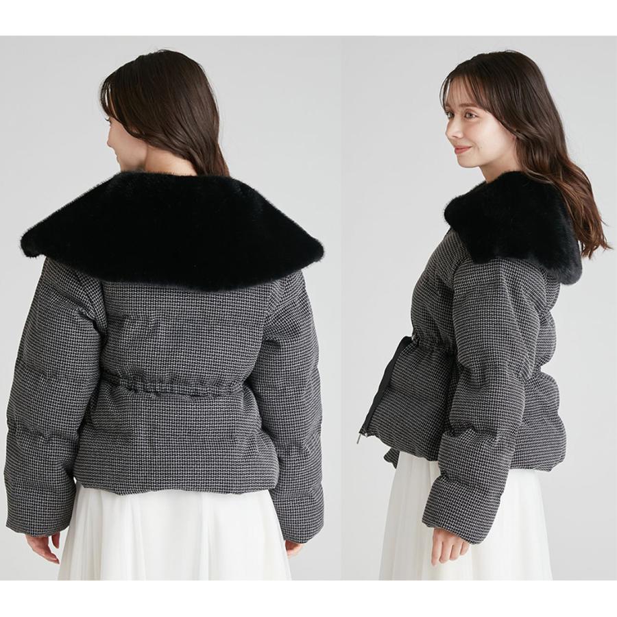 CELFORD（セルフォード） SALE30%OFF ファー襟付きツイードショート