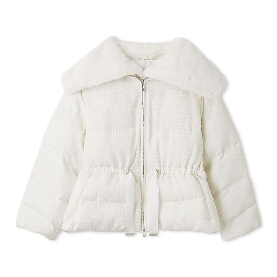 CELFORD ファー付きジャケット 36 CELFORD（セルフォード）の「ファー襟付きキルティングショートコート