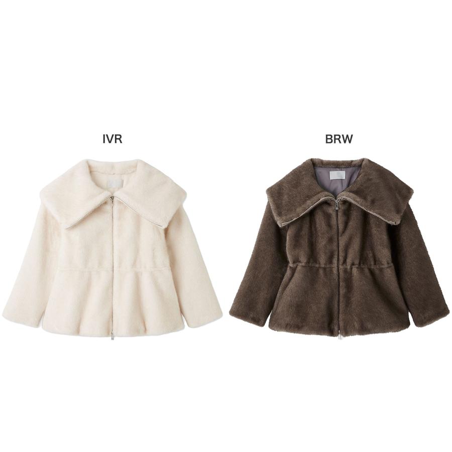 CELFORD（セルフォード） ビッグカラーペプラムファージャケット