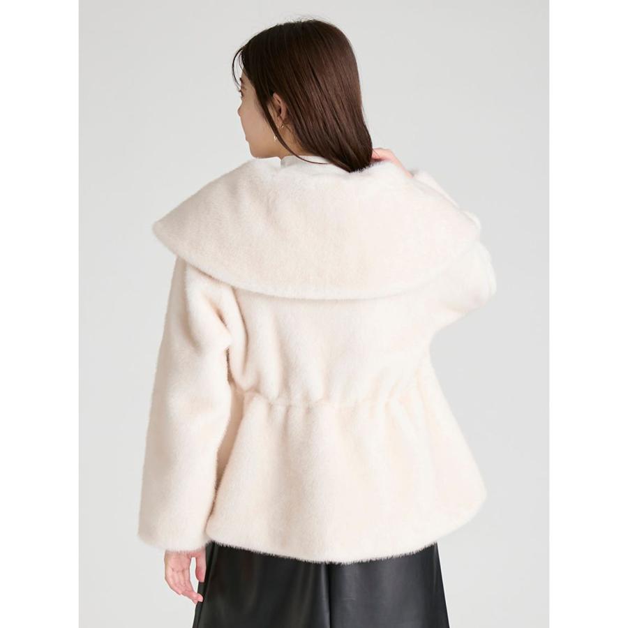 CELFORD（セルフォード） ビッグカラーペプラムファージャケット