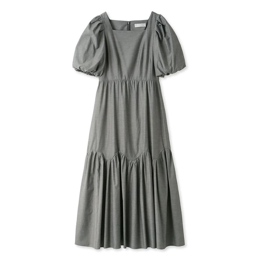 SALE40%OFF CELFORD セルフォード スクエアネックフレアワンピース 