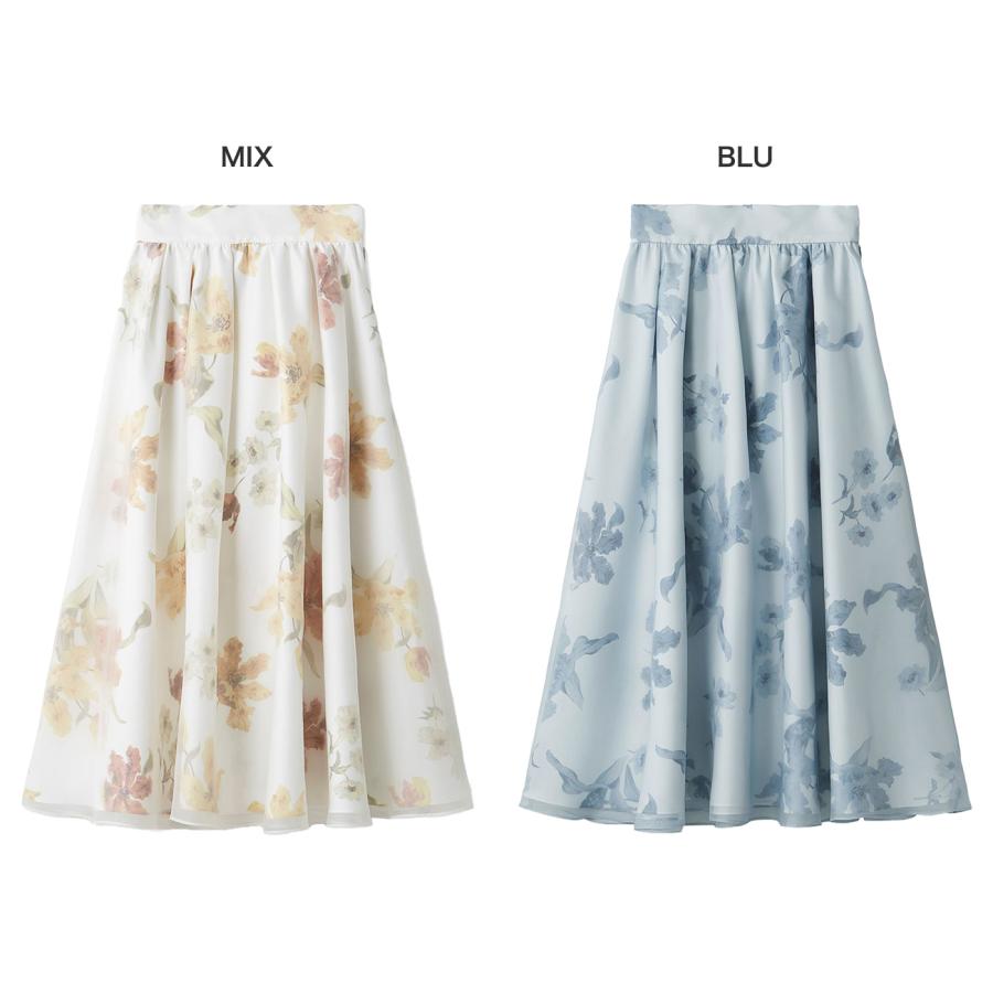 CELFORD（セルフォード） SALE50%OFF フラワープリントフレアスカート