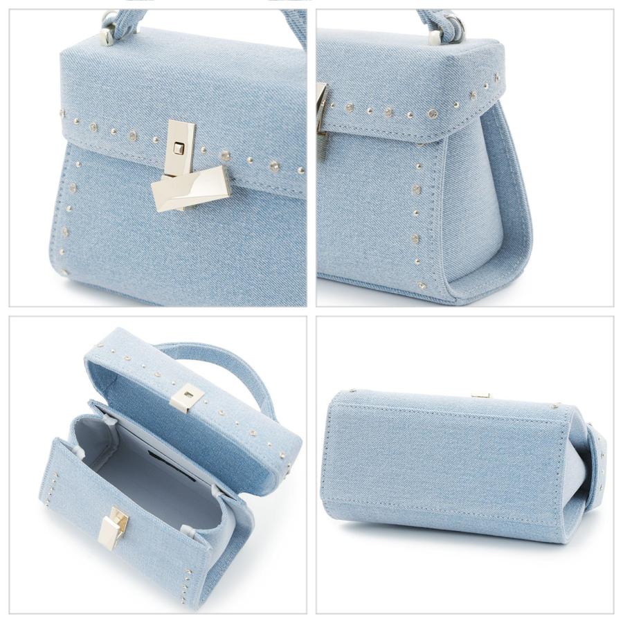 セルフォード　CELFORD ビジュースタッズデニムポシェット CELFORD SALE50%OFF セルフォード リュタン ビジュースタッズ