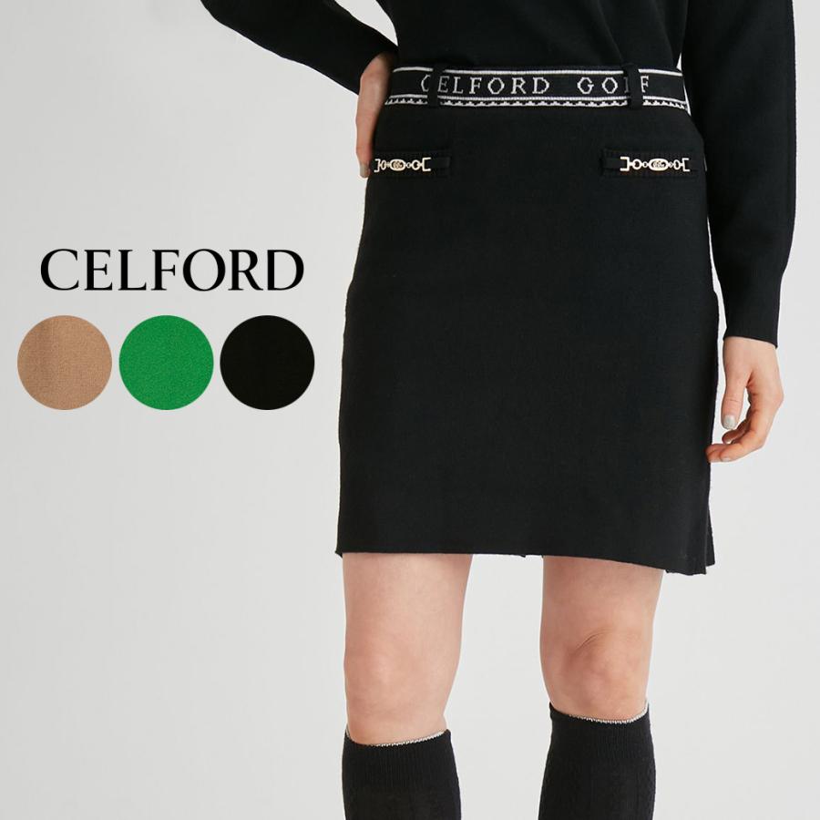 CELFORD（セルフォード） SALE50%OFF CELFORD GOLF ビット付きニット