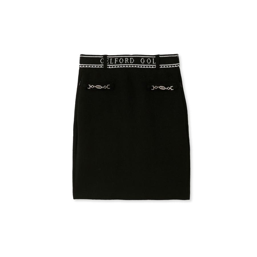 SALE50%OFF CELFORD GOLF ビット付きニットプリーツスカート cwns234034 レディース  ミニスカート ゴルフコーデ ゴルフウェア ショート丈_8