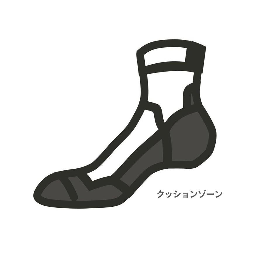 FITSフィッツ ライトハイカークォーター(中厚手)  Light Hiker Quarter ソックス 靴下 f1306 ウール 保温性 消臭 ユニセックス ハイキング アウトドア｜selectzakkamu｜07