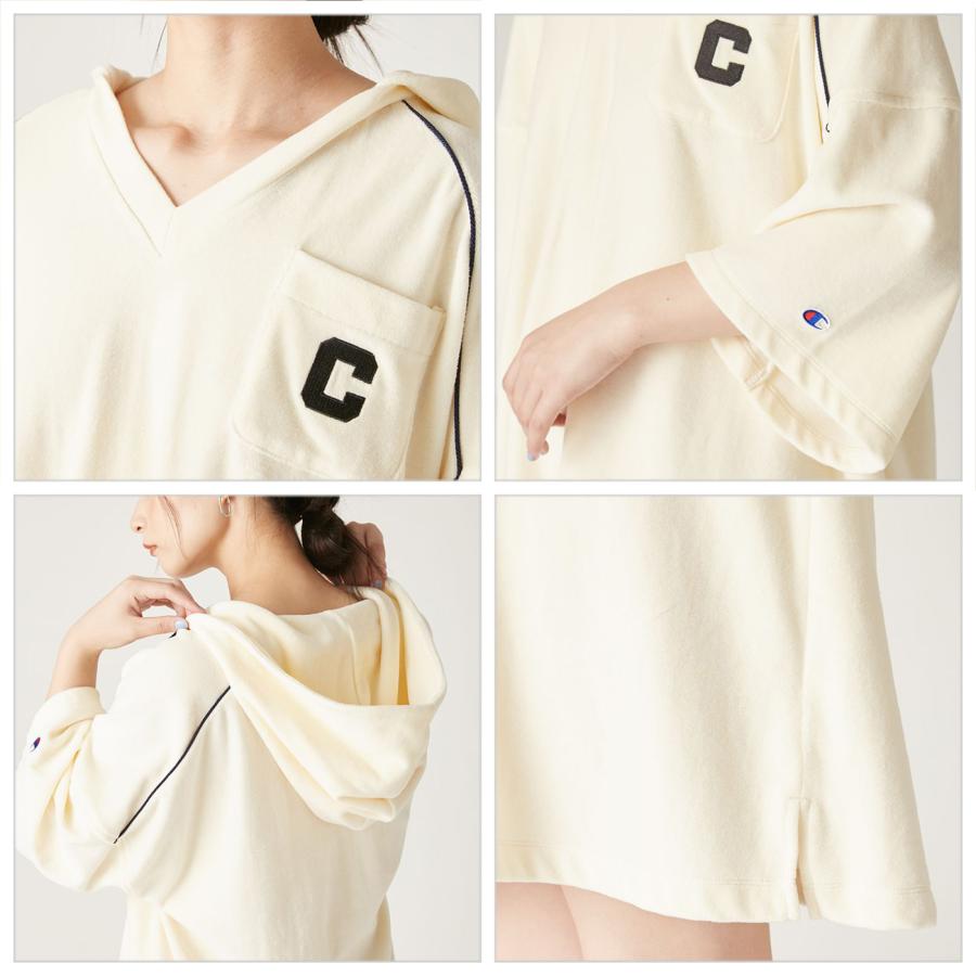 FRAY I.D（フレイ・アイディー） SALE50%OFF Champion フード付き