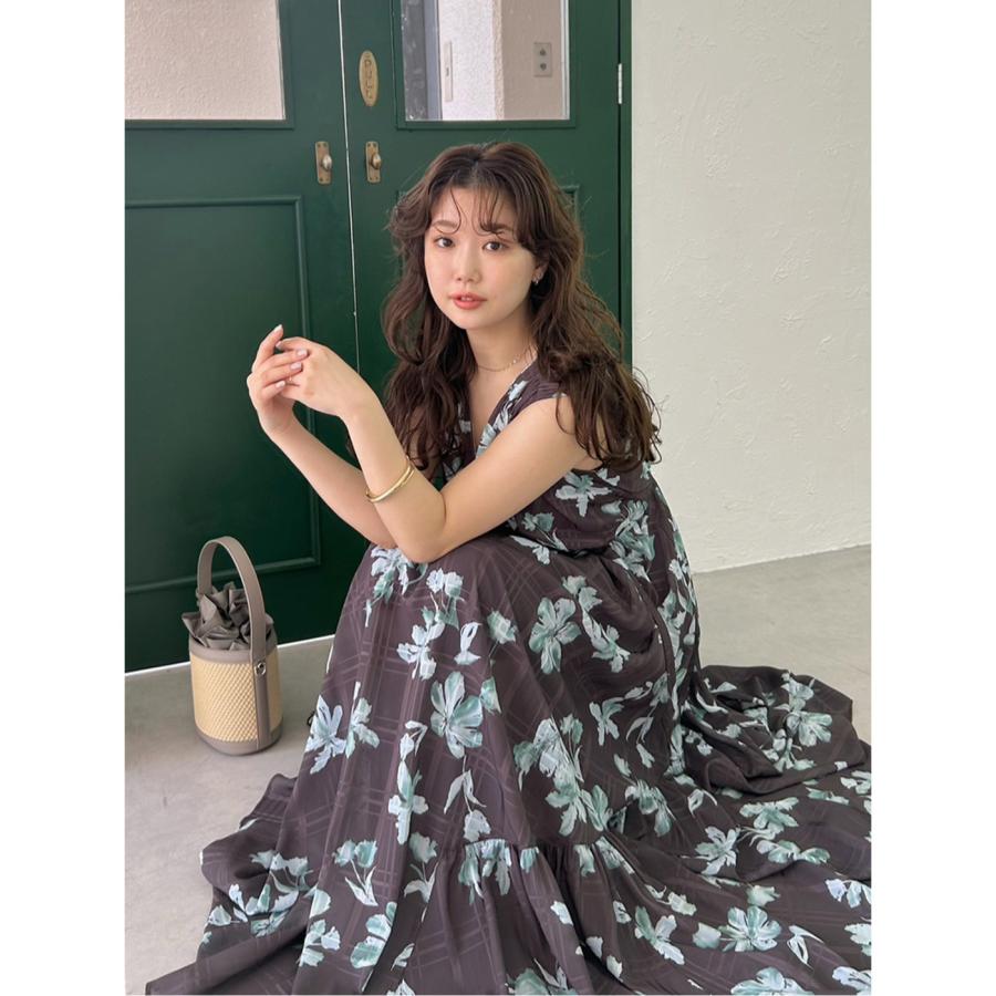 FRAY I.D フレイアイディー フラワープリントカシュクール