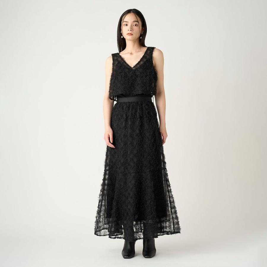 SALE40%OFF FRAY I.D チュールエンブロイダリースカート fwfs244087 レディース マーメイドスカート ロングスカート ロング丈 ボトムス 抜け感