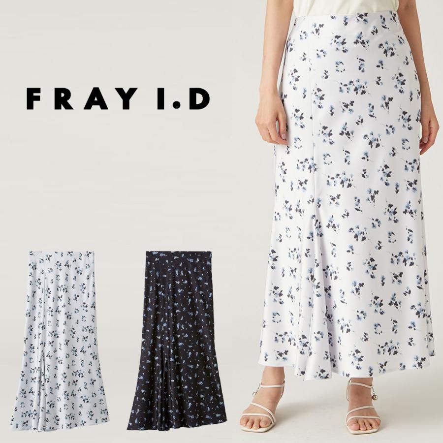 FRAY I.D フレイアイディー プリントバイアススリットナロー FRAY I.D フレイアイディー プリントバイアススリットナロー