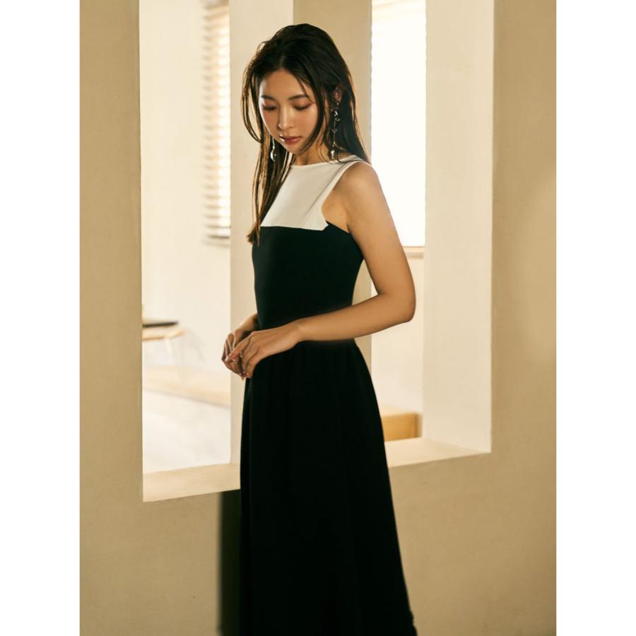 FRAY I.D フレイアイディー シアーヘムラインニットワンピース