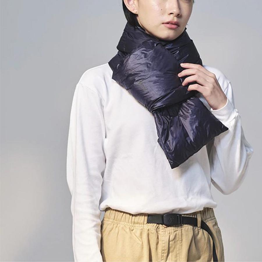 NANGA ナンガ PORTABLE LIGHT DOWN MUFFLER ポータブルライトダウンマフラー (ユニセックス) タウンシーン アウトドアシーン 冬キャンプ 超軽量コンパクト | NANGA | 04