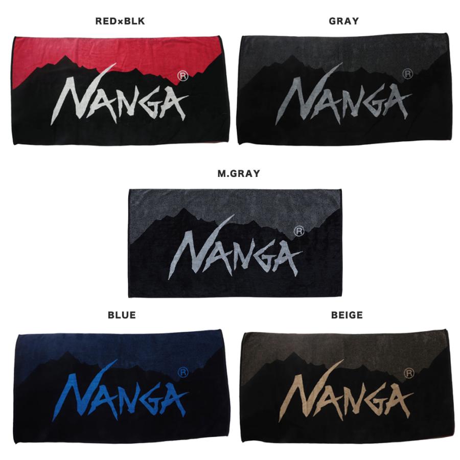 NANGA ナンガ NANGA LOGO BATH TOWEL ナンガ ロゴ バスタオル 今治タオル やわらか キャンプ アウトドア 海水浴 スポーツ 釣りの画像
