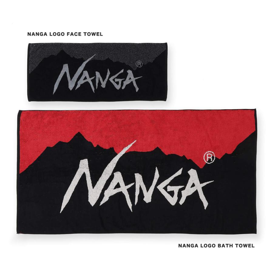 NANGA ナンガ NANGA LOGO BATH TOWEL ナンガ ロゴ バスタオル 今治タオル やわらか キャンプ アウトドア 海水浴 スポーツ 釣りの画像