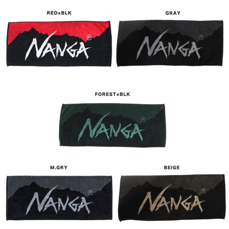 NANGA LOGO FACE TOWEL ナンガロゴフェイスタオル 今治タオル やわらか キャンプ アウトドア スポーツ 釣り アクティビティ | NANGA | 07