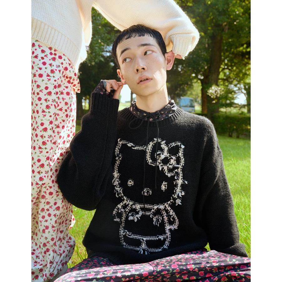 SALE50%OFF ハローキティ × リトルサニーバイト ニットトップス lsb