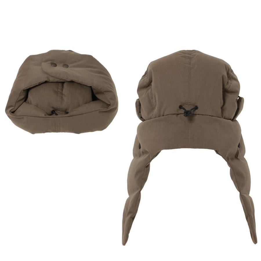 NANGA ナンガ HINOC RIPSTOP DOWN EAR FLAP CAP ヒノックリップストップ ダウンイヤーフラップキャップ アウトドア 帽子 | NANGA | 07
