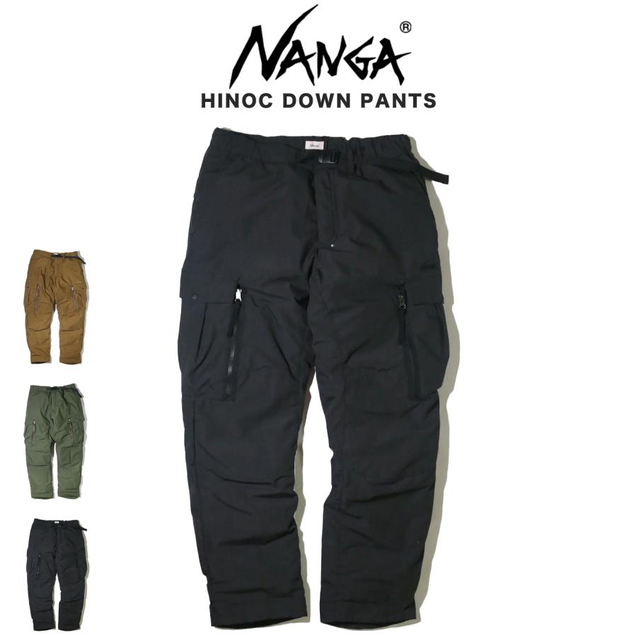 NANGA ナンガ ヒノックダウンパンツ HINOC DOWN 焚き火 NANGA（ナンガ） HINOC DOWN PANTS ヒノックダウンパンツ メンズ 難燃