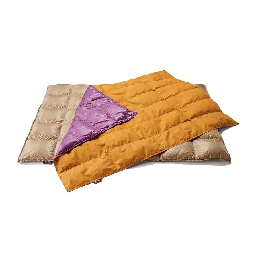 NANGA ナンガ 防災 シュラフ 3WAY KAKE-FUTON カケフトン 760FP 色：BEG(ベージュ) 寝袋 ダウンシュラフの画像