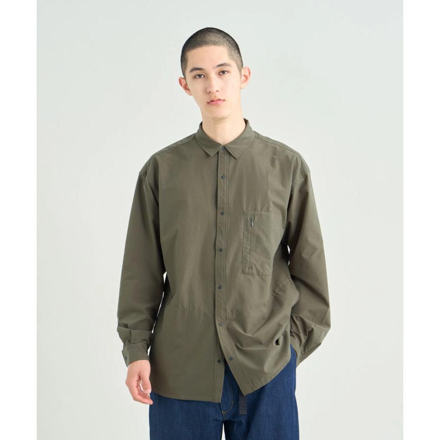 NANGA ナンガ DOT AIR COMFY L/S SHIRT ドットエア コンフィ ロングスリーブシャツ NW2411-1E905-A アウトドアの画像