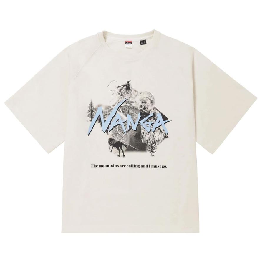 NANGA ECO HYBRID ECHO TEE (UNISEX) 半袖 アウトドア キャンプ Tシャツ カットソー ギフトにおすすめ｜selectzakkamu｜10