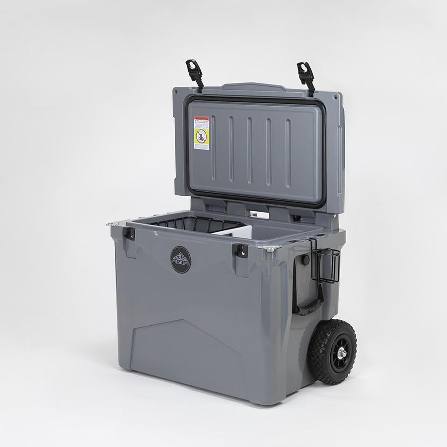 Mt.SUMI (マウントスミ) アイスロッククーラー 60QT ローラー 56.8L  ファミリーキャンプ グループキャンプ向け BBQ アウトドアイベントの画像