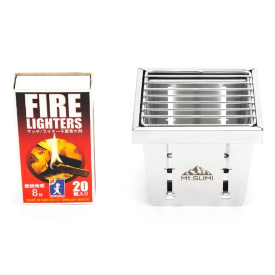 Mt.SUMI パーフェクトグリル マイクロ (スクエア) PerfectGrill micro (square) 折りたたみ式バーベキューグリル ワンタッチ | Mt.SUMI | 04