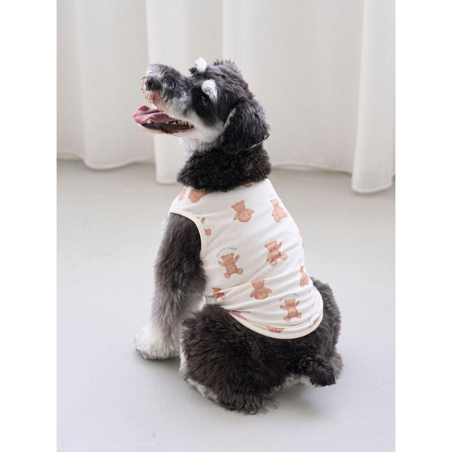 gelato pique（ジェラートピケ） CAT&DOG ベア柄プルオーバー