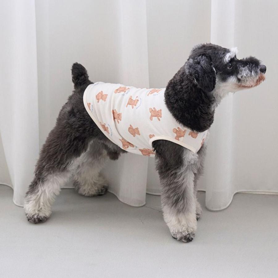 gelato pique（ジェラートピケ） CAT&DOG ベア柄プルオーバー