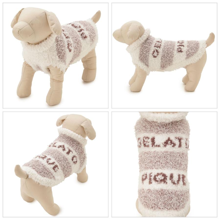 gelato pique（ジェラートピケ） CAT&DOG ジェラートメランジ2ボーダー