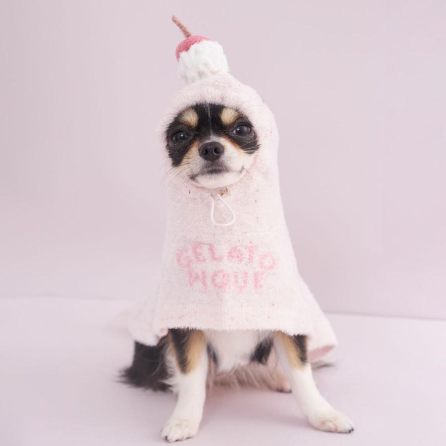 gelato pique ジェラートピケ CAT&DOG Birthday スムーズィーケープ