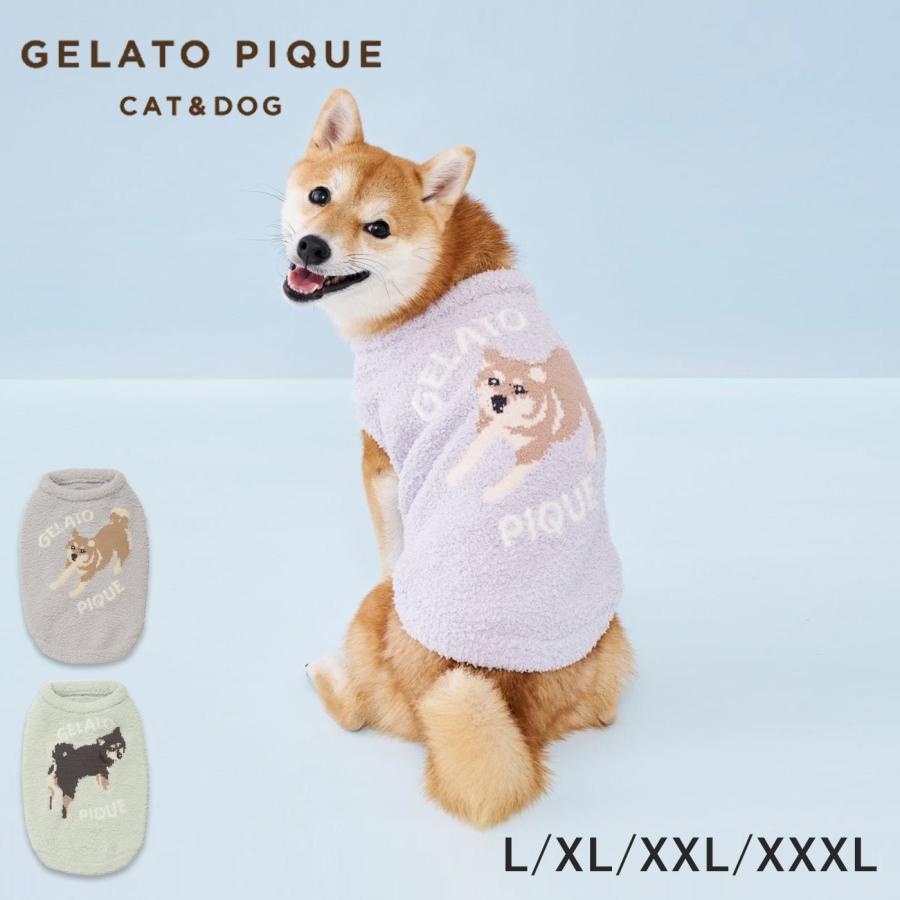 gelato pique（ジェラートピケ） CAT&DOG 柴犬ジャガードプルオーバー