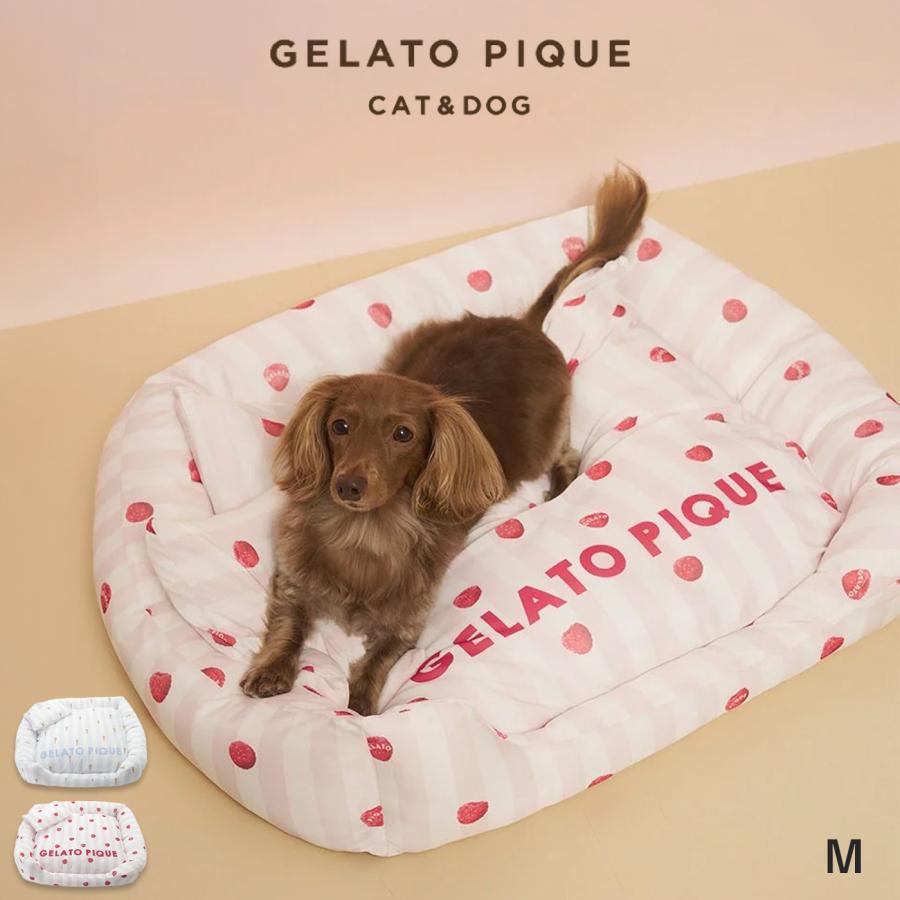 gelato pique（ジェラートピケ） CAT&DOG 接触冷感 CoolingベッドM